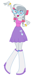 Size: 1024x2171 | Tagged: safe, artist:sunsetshimmer333, silver spoon, equestria girls, g4, adult, alternate clothes, alternate hairstyle, boots, bracelet, clothes swap, female, high heel boots, older, older silver spoon, shoes, simple background, solo, transparent background