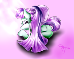 Size: 2500x2000 | Tagged: safe, artist:ferasor, coloratura, g4, the mane attraction, countess coloratura, female, high res, prone, solo