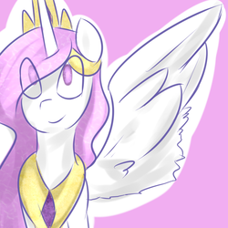 Size: 1000x1000 | Tagged: safe, artist:lunar-march, princess celestia, g4, female, solo