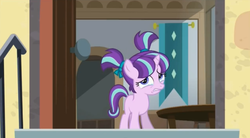 Size: 1664x920 | Tagged: safe, screencap, starlight glimmer, g4, the cutie re-mark, crying, filly, younger