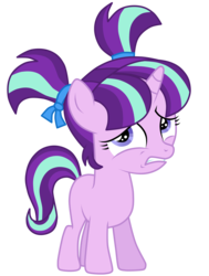 Size: 3778x5000 | Tagged: safe, artist:mixiepie, starlight glimmer, pony, unicorn, g4, the cutie re-mark, absurd resolution, cute, female, filly, filly starlight glimmer, glimmerbetes, hnnng, paint tool sai, simple background, solo, that was fast, transparent background, younger