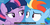 Size: 847x427 | Tagged: dead source, safe, edit, edited screencap, screencap, rainbow dash, twilight sparkle, alicorn, pony, g4, the cutie re-mark, bedroom eyes, caption, discovery family logo, filly, filly rainbow dash, implied foalcon, meme, out of context, stranger danger, twilest dashle, twilight is a foal fiddler, twilight sparkle (alicorn), youtube caption