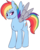 Size: 500x618 | Tagged: safe, artist:lulubell, rainbow dash, g4, my little pony: friendship is magic, the cutie re-mark, alternate hairstyle, alternate universe, amputee, apocalypse dash, artificial wings, augmented, crystal war timeline, female, future, mechanical wing, prosthetic limb, prosthetic wing, prosthetics, scar, simple background, solo, torn ear, transparent background, wings