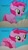 Size: 567x1024 | Tagged: safe, cloudwalker, cupid (g4), ruby pinch, earth pony, pegasus, pony, g4, season 1, season 5, the cutie mark chronicles, the cutie re-mark, blank flank, cloud, comparison, cute, earth pony ruby pinch, female, filly, foal, hooves, low quality, on a cloud, open mouth, pegasus ruby pinch, pinchybetes, race swap, ruby pinches, standing on a cloud, text, wings