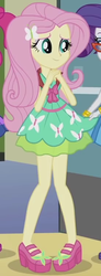 Size: 278x759 | Tagged: safe, screencap, fluttershy, pinkie pie, rarity, equestria girls, g4, my little pony equestria girls: friendship games, female, outfit catalog