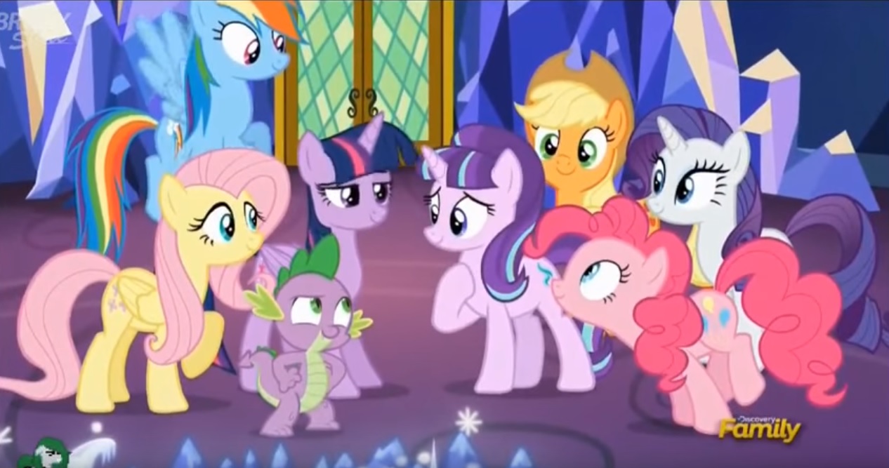 Mlp Help Me #1032673 - safe, screencap, applejack, fluttershy, pinkie pie, rainbow ...