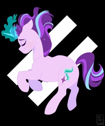 Size: 1024x1229 | Tagged: safe, artist:rainbowfactory20, starlight glimmer, g4, crying, equal cutie mark, eyes closed, female, solo