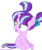 Size: 641x768 | Tagged: safe, artist:misteriss, starlight glimmer, g4, the cutie re-mark, alternate hairstyle, cute, female, filly, filly starlight glimmer, glimmerbetes, pigtails, simple background, solo, transparent background, vector, younger