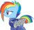 Size: 4000x3613 | Tagged: safe, edit, rainbow dash, g4, my little pony: friendship is magic, the cutie re-mark, alternate timeline, alternate universe, amputee, apocalypse dash, armor, artificial wings, augmented, badass, clothes, crystal war timeline, epic, female, frown, glare, high res, mechanical wing, prosthetic limb, prosthetic wing, prosthetics, scar, simple background, solo, transparent background, uniform, vector, wing armor, wings