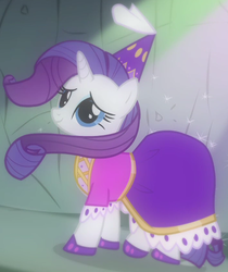 Size: 471x561 | Tagged: safe, screencap, rarity, pony, a dog and pony show, g4, clothes, dress, female, outfit catalog, solo