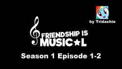 Size: 1280x720 | Tagged: safe, artist:tridashie, rainbow dash, friendship is musical, g4, musical, youtube link