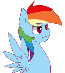 Size: 1991x2238 | Tagged: safe, artist:psicarii, rainbow dash, g4, female, solo