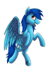 Size: 1006x1450 | Tagged: safe, artist:spacechickennerd, oc, oc only, oc:pixel, pegasus, pony, solo