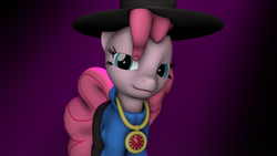 Size: 1920x1080 | Tagged: safe, artist:majorrainbow, pinkie pie, g4, 3d, female, rapper pie, solo, source filmmaker