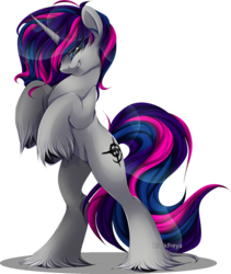 Size: 1373x1626 | Tagged: safe, artist:blackfreya, oc, oc only, oc:fated star, simple background, solo, transparent background