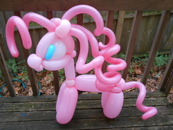 Size: 1000x750 | Tagged: artist needed, safe, pinkie pie, g4, balloon, balloon animal, irl, photo, photography, solo