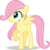 Size: 8000x8009 | Tagged: safe, artist:luckreza8, fluttershy, g4, the cutie re-mark, .svg available, absurd resolution, cute, female, filly, filly fluttershy, foal, inkscape, raised hoof, shyabetes, simple background, solo, transparent background, vector, younger