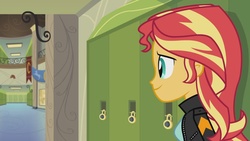 Size: 1366x768 | Tagged: safe, screencap, sunset shimmer, equestria girls, g4, my little pony equestria girls: friendship games, female, solo