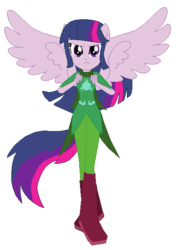 Size: 425x597 | Tagged: safe, artist:rexlupin, twilight sparkle, equestria girls, g4, crossover, determined, female, god tier, hero of mind, homestuck, mage of mind, ponied up, simple background, solo, transparent background, twilight sparkle (alicorn), wings