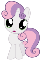 Size: 863x1270 | Tagged: safe, artist:spellboundcanvas, sweetie belle, g4, stare master, female, looking at you, open mouth, puppy dog eyes, simple background, solo, transparent background, vector
