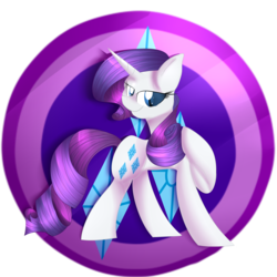 Size: 1024x1024 | Tagged: safe, artist:catavenger, rarity, g4, button, female, solo