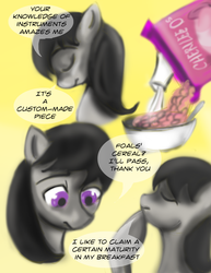 Size: 1200x1553 | Tagged: safe, artist:gunslingerpen, octavia melody, earth pony, pony, comic:allegrezza, fanfic:allegrezza, g4, cereal, comic, fanfic art, female, solo