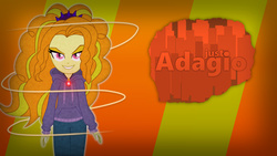 Size: 1920x1080 | Tagged: safe, artist:germanmcpictures, artist:mit-boy, adagio dazzle, equestria girls, g4, my little pony equestria girls: rainbow rocks, clothes, glowing, looking at you, simple, vector, wallpaper