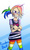 Size: 360x600 | Tagged: safe, artist:mariogamesandenemies, rainbow dash, human, g4, female, humanized, nail polish, solo