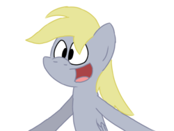 Size: 1024x768 | Tagged: safe, artist:rubengr98, derpy hooves, pegasus, pony, g4, drawing, female, mare, solo