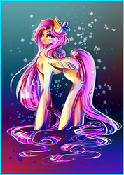 Size: 2893x4092 | Tagged: safe, artist:minamikoboyasy, fluttershy, g4, color porn, female, solo