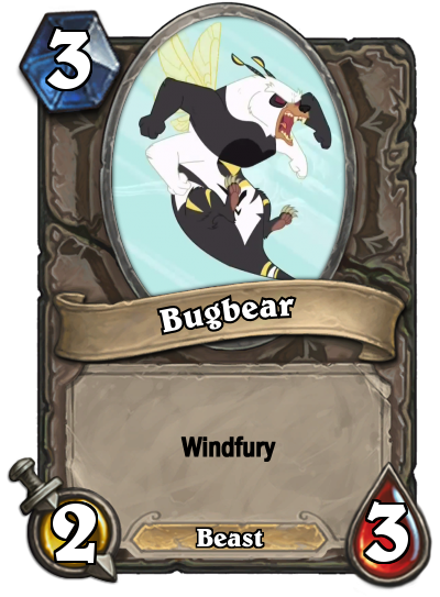 Bugbear Card #1017021 - safe, bugbear, card, crossover, hearthstone, paw pads ...