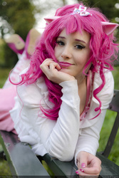 Size: 2000x3000 | Tagged: safe, artist:chastten, artist:ladykitsukacosplay, photographer:chastten, pinkie pie, human, g4, clothes, cosplay, costume, high res, irl, irl human, photo