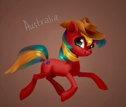 Size: 1672x1417 | Tagged: safe, artist:holivi, oc, oc only, pony, g4, australia, female, mare, nation ponies, ponified, solo