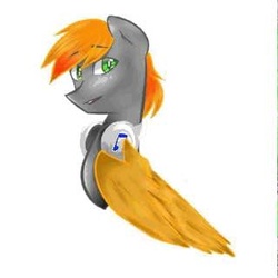 Size: 320x320 | Tagged: safe, artist:flashlightpone, oc, oc only, oc:flashlight, eqr