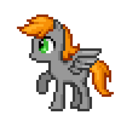 Size: 300x300 | Tagged: safe, artist:flashlight, artist:flashlightpone, oc, oc only, oc:flashlight, eqr, pixel art