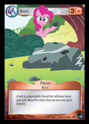 Size: 358x500 | Tagged: safe, enterplay, pinkie pie, g4, high magic, my little pony collectible card game, card, ccg, token, trading card