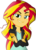 Size: 676x930 | Tagged: safe, artist:luchita27, sunset shimmer, equestria girls, g4, my little pony equestria girls: friendship games, clothes, crossed arms, female, leather jacket, shit eating grin, simple background, smug, smug smile, smugface, smugset shimmer, solo, transparent background, vector