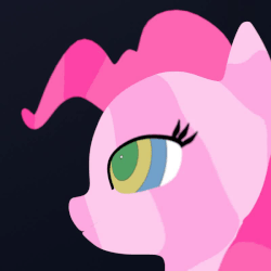 Size: 800x800 | Tagged: source needed, safe, artist:uncommented, pinkie pie, g4, 3d, animated, blender, female, hypno pie, hypnosis, icon, psychedelic, solo, thumbnail