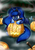 Size: 1500x2120 | Tagged: safe, artist:vavacung, princess luna, alicorn, pony, g4, blushing, cute, female, graveyard, jack-o-lantern, lunabetes, mare, solo