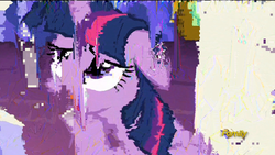 Size: 1920x1080 | Tagged: safe, screencap, twilight sparkle, alicorn, pony, g4, what about discord?, distorted, error, female, glitch, mare, twilight sparkle (alicorn)