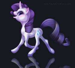 Size: 1024x926 | Tagged: safe, artist:faunacreations, rarity, g4, female, solo
