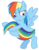 Size: 7000x9000 | Tagged: safe, artist:tardifice, edit, vector edit, rainbow dash, g4, make new friends but keep discord, my little pony: friendship is magic, absurd resolution, female, photoshop, simple background, solo, transparent background, vector