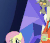 Size: 474x407 | Tagged: safe, screencap, discord, fluttershy, smooze, g4, what about discord?, animated, animation error, crossed arms, error, glitch, what about bob?