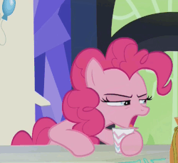 Size: 931x857 | Tagged: safe, screencap, pinkie pie, g4, what about discord?, animated, cup, drinking, female, loop