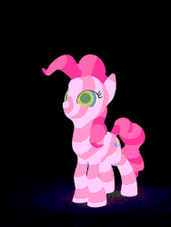 Size: 600x800 | Tagged: source needed, safe, artist:uncommented, pinkie pie, earth pony, pony, g4, 3d, animated, blender, female, hypno pie, hypnosis, pronking, psychedelic, solo