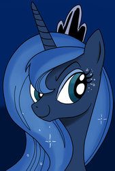 Size: 480x710 | Tagged: safe, artist:andypriceart, artist:ced75, princess luna, g4, colored, female, solo