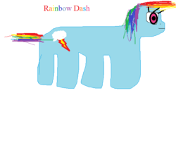 Size: 633x558 | Tagged: artist needed, safe, artist:champion rd92, rainbow dash, g4, 1000 hours in ms paint, lol, ms paint, quality