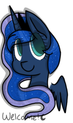 Size: 1690x2816 | Tagged: safe, artist:melodysweettunes, princess luna, g4, female, simple background, solo, transparent background