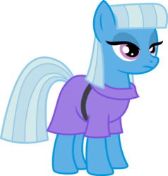 Size: 1024x1074 | Tagged: safe, artist:blah23z, color edit, maud pie, trixie, pony, unicorn, g4, female, mare, palette swap, simple background, solo