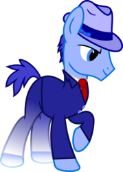 Size: 1566x2188 | Tagged: safe, artist:jaybugjimmies, ghost, pony, blackwell series, joey mallone, ponified, solo, wadjet eye games